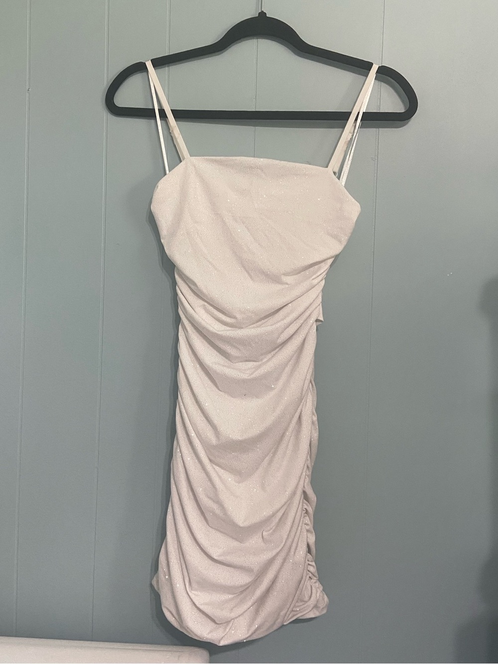 Eclipse ruched minidress